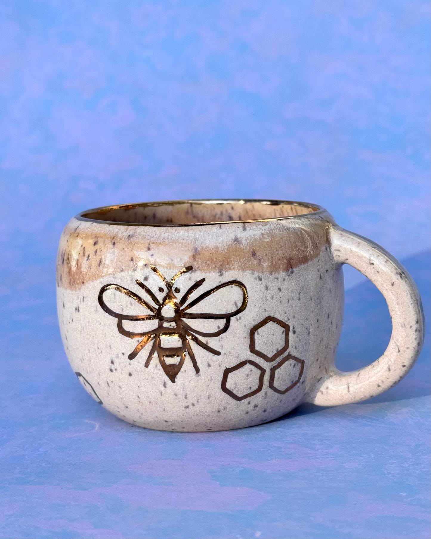 Golden Honey Bee Mug #3