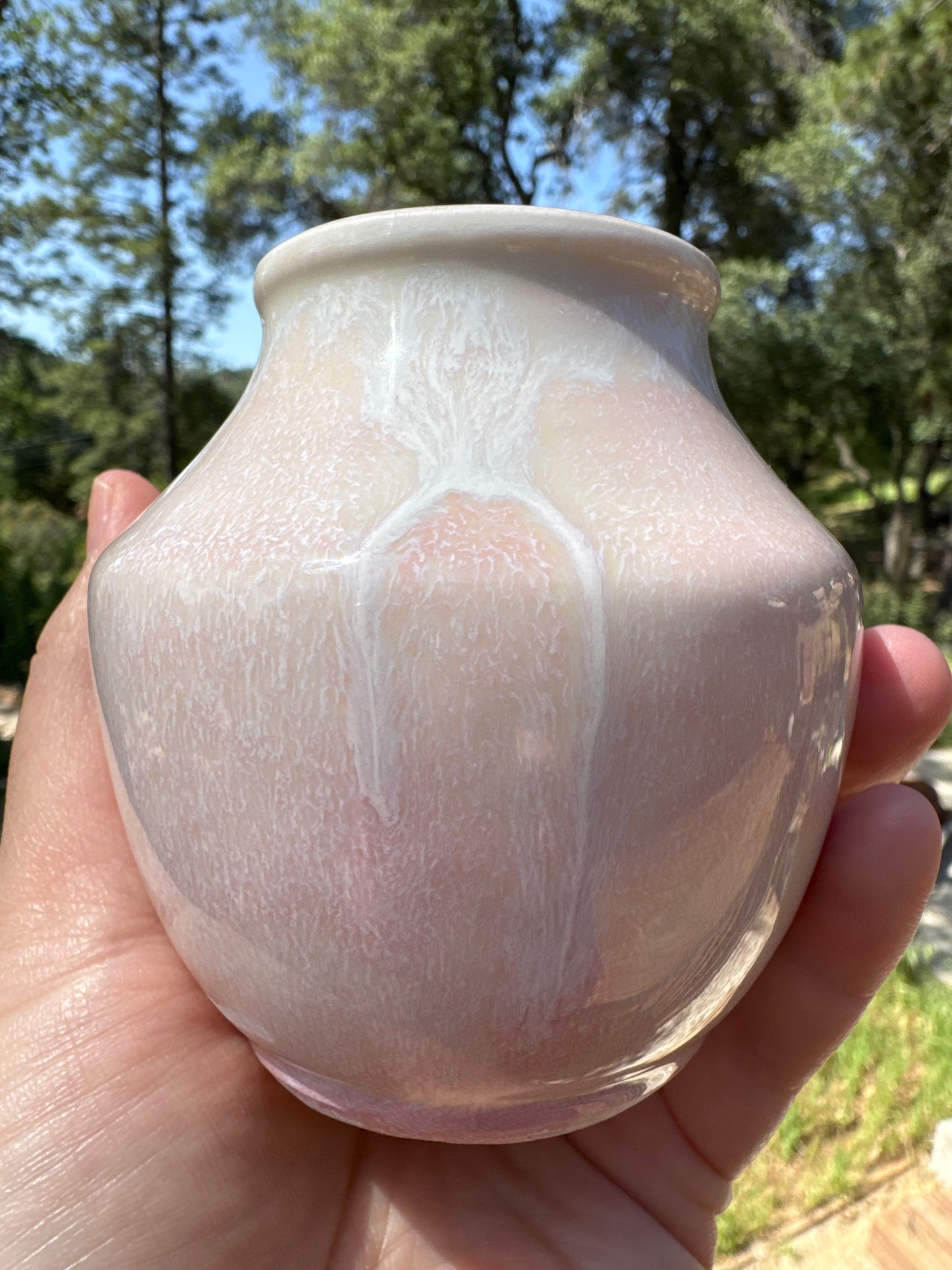 Pink Wild Flower Vase