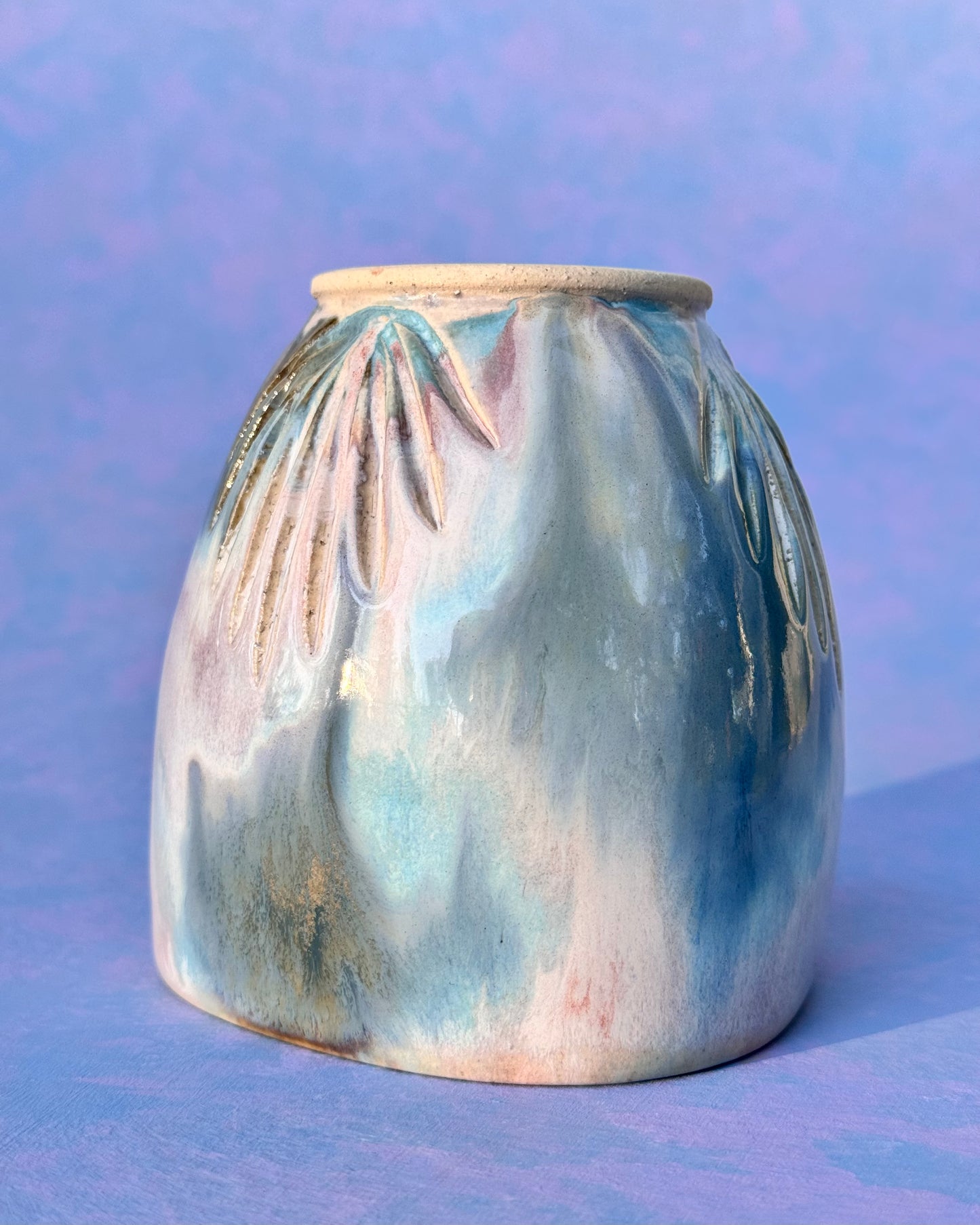 Sun-kissed Agave Tri Tumbler #1