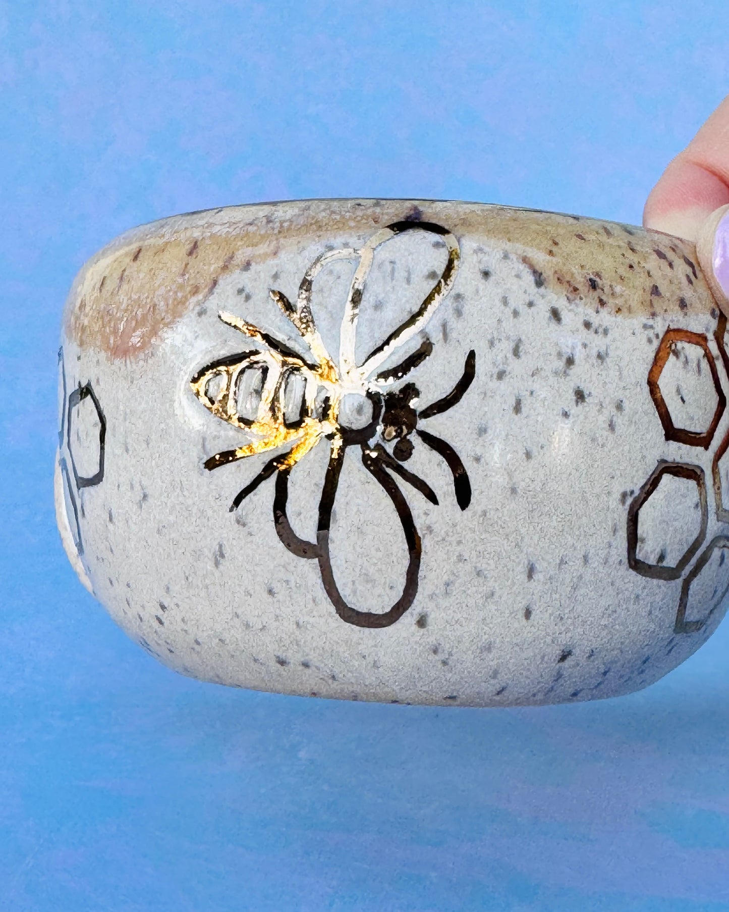 Golden Honey Bee Mug #2