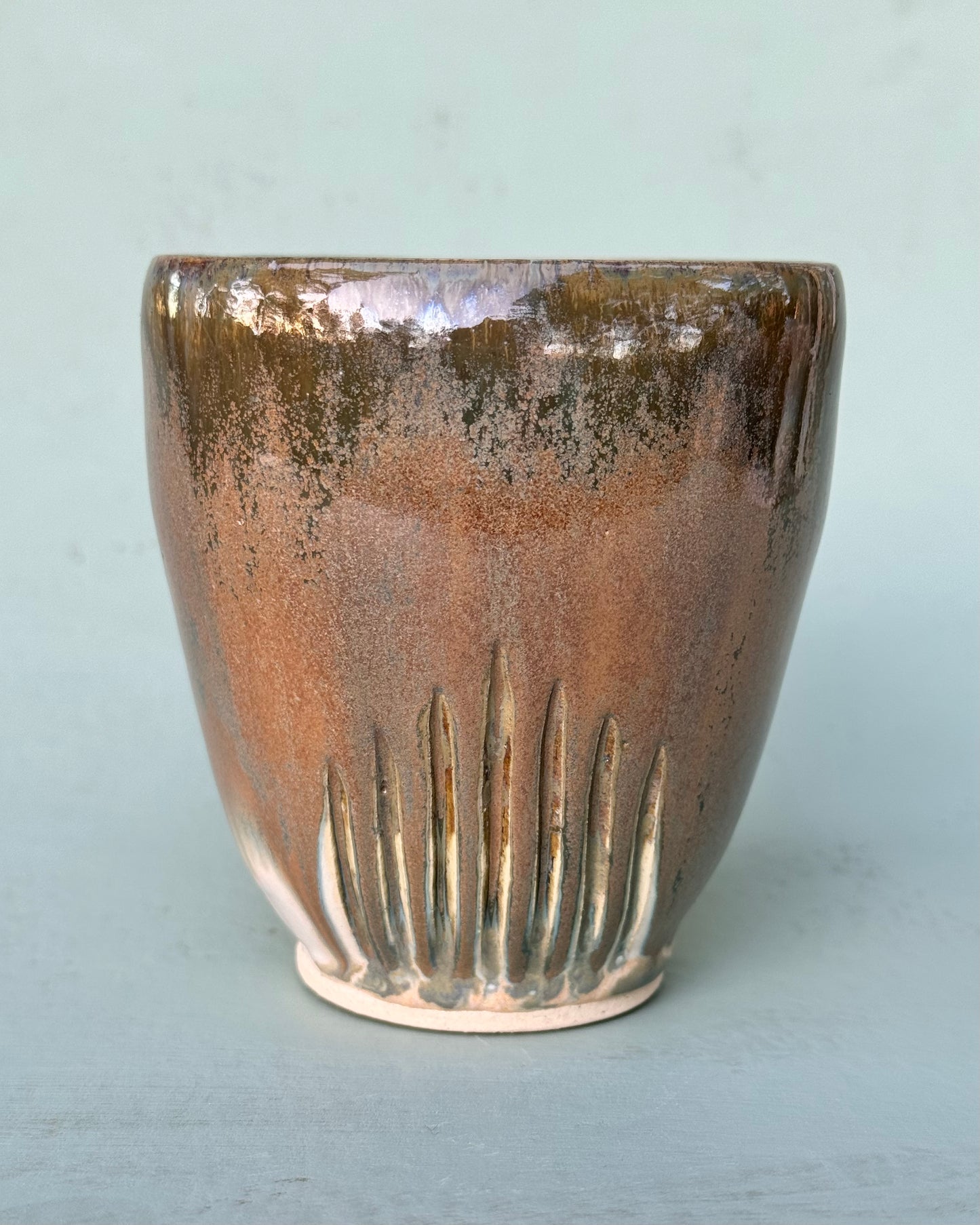 Smoked Agave Tumbler Tri #2